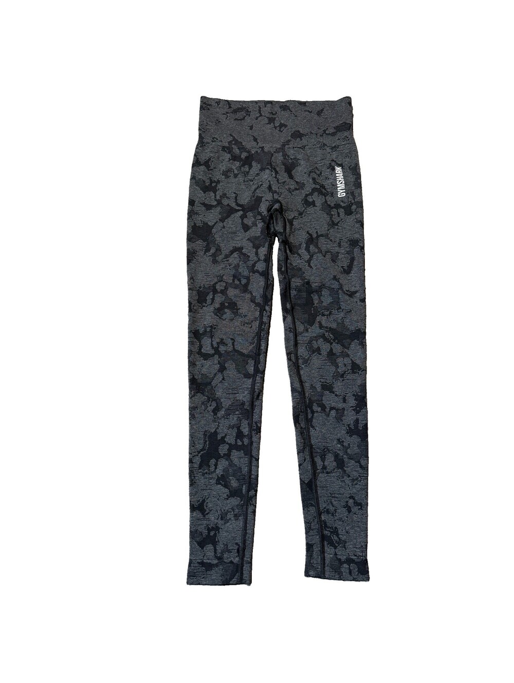 Gymshark Adapt Camo Seamless High Waist Leggings Scrunch Bum Gray Size XS